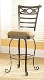 Riverside Stone Forge Barstool with Swivel Seat