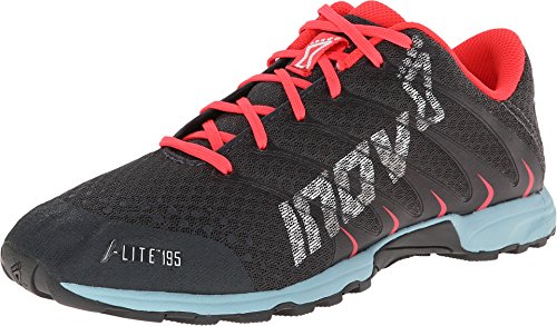 Inov-8 Women's F-Lite 195 P Cross-Training Shoe,Grey/Blue,5.5 M US