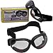 Transitional Lens Red Baron Motorcycle Aviator Riding Goggles Googles Day Night With Photocromatic Transition Lenses (Almost Clear to Smoke) Boxed and Includes Micro Fiber Pouch for Storage and Safe Cleaning.