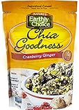 Nature's Earthly Choice Chia Goodness, Cranberry Ginger, 12 Ounce