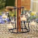 PATIO Umbrella Votive 6 TEALIGHT CANDLE Holder NEW
