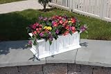 DMC Products 70802 24 Inch Standard Window Box - White