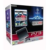 Console PS3 Slim 250 Go - noire + PES 2010 : Pro Evolution Soccerpar Sony