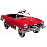 National Products Mercedes Benz 190 SL Pedal Car - Red