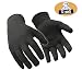 RefrigiWear Stretch Merino Wool Glove Liners, Pack of 12 Pairs (Black, Large)