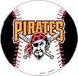 Pittsburgh Pirates 12" Vinyl Magnet Set Of 2 - Magnet Pitt Pirates