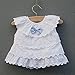 Kids Baby Girls Tops Polka Dot Lace Shirts T-shirt Shorts Pants Outfits Sets,Blue-(90)-12-18 months