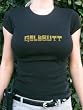 Titmouse GoldButt T-Shirt, GoldButt, Word, Womens