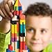 T.S. Shure ArchiQuest Master Builder Wooden Building Blocks Set (136-Piece)