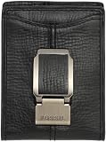 Fossil Wallet - Jacobs Id Bifold (Color: Black) by FOSSIL