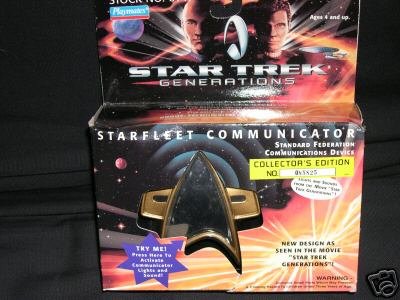 Star Trek Generations Starfleet Communicator
