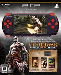 PlayStation Portable Limited Edition God of War Ghost of Sparta Entertainment Pack - Red/Black