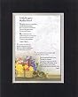 Touching and Heartfelt Poem for Daughters - To My Daughter, My Best Friend Poem on 11 x 14 Double Beveled Matting