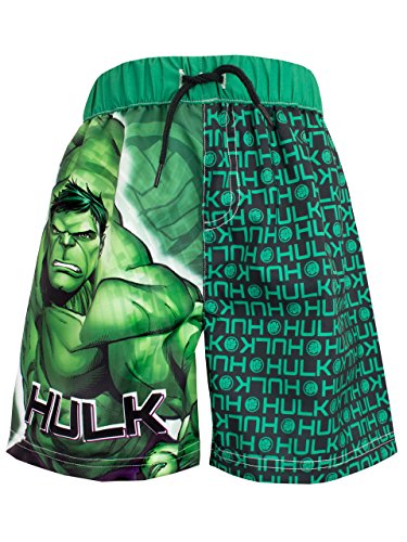 Incredible Hulk Boys Marvel The Hulk Swim Shorts