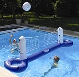 PT 300 VOLLEYBALL-SET fuer Pool u. Garten, inkl. Ball, 300 x 68 cm