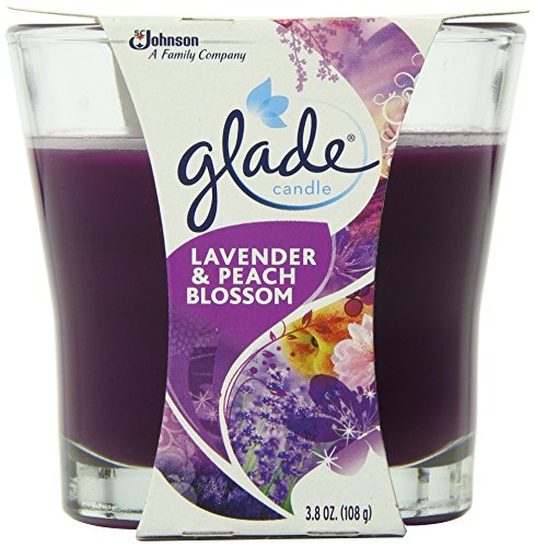 Glade Jar Candle, Lavender & Peach Blossom 3.8oz