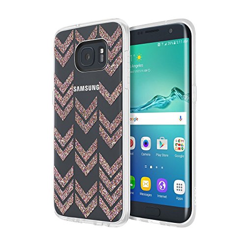 Samsung Galaxy S7 edge case, Incipio Isla, [Design Series] Scratch-Resistant Translucent Shock-Absorbing Cover  - Multi Glitter