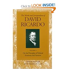 ON THE PRINCIPLES OF POLITICAL ECONOMY AND TAXATION VOL 1 (Natural Law Paper): David Ricardo, Piero Sraffa, M. H. Dobb