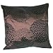 Modena Cushion Cover, Chocolate/Black, 45 x 45 Cm