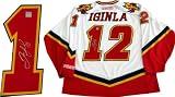 Jarome Iginla Autographed Calgary Flames Jersey