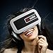 Habor 3D VR Virtual Reality Headset for Smartphones for 3D Movies/Games (Black)