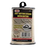 IIT 48872 Cotton String with Built-In Cutter - 200 Feet