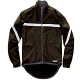 TAIGA Finale Cycling Jacket - Men's Water Repellent Jackets, Black, MADE IN CANADA