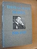 Thomas Mann diaries 1918-1939 : 1918-1921, 1933-1939