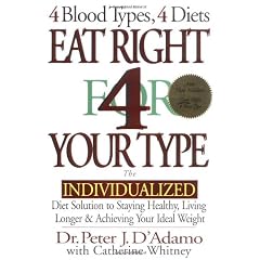 Eat Right for Your Type: The Individualized Diet Solution to Staying Slim