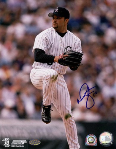 Buy Mike Hampton Colorado Rockies - Action2 - 8x10 Autographed Photograph by Mounted Memories