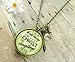 I Can Do All Things Through Christ Necklace Boho Style Bronze Jewelry for Women, Chain 24