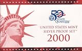 2000 S Silver Proof Set in Original US Mint Packaging