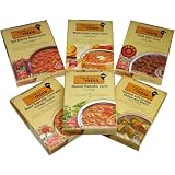 Kitchens of India Ready to Eat Dinner Variety Pack 10 Ounce Boxes Pack of 6 by 