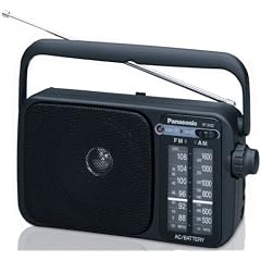 Panasonic RF-2400EG9-K Tragbares Radio schwarz