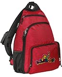Peace Frog Sling Backpack Super Cool One Strap Backpacks for Travel or School Bags - BEST QUALITY Unique Gifts For Boys, Girls, Adults, College Students, Men or Ladies