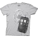Doctor Who TARDIS Ice Grey T-Shirt,