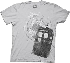 Doctor Who TARDIS Ice Grey T-Shirt,