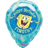  : SpongeBob Personalized Balloon, 18"
