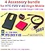 High Capacity 3980mAh Extended Double Layer Life Battery w/Back Hard Cover Door Travel Home Wall Dock Desktop Charger Micro USB Data Sync Cable for Virgin Mobile HTC EVO V 4G 4 g Smart Phone Accessory