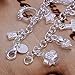 MosBug New Useful Cute Nice Personality Women Silvering Fashion Jewelry Charm 13 Pendants Bracelet