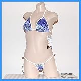 Sexy Brazilian Thong Bikini (Ocean Wash) C/D Cup