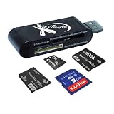 Universal 19-in-1 USB 2.0 Flash Memory Card Reader