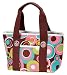 Sachi Fashion Insulated Lunch Bag, Circles