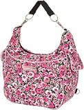 Chloe Convertible Diaper Bag in Peony Paradise