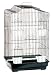 Blue Ribbon 14-Inch by 18-Inch by 28-Inch Complete Bird Cage Kit for Medium Birds, Black/Smoke