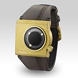 EDWIN CheckerED Antique IP Gold Rectangular Analogue Watch