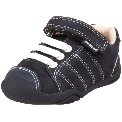 pediped Grip-N-Go Jake Sneaker (Toddler),Navy,22 EU (6-6.5 M US Toddler)