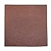 CTM Cotton Solid Color Bandanas, Cocoa Brown