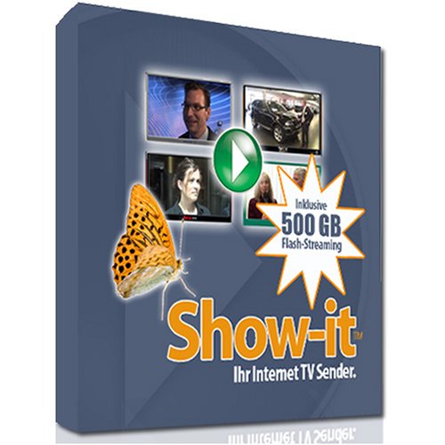 Show it !  - Internet TV Sender in Flash für jede Website mit 500 GB Datenvolumen