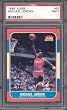 1986 Fleer Premier #57 Chicago Bulls Michael Jordan Rookie PSA 7 Basketball Card